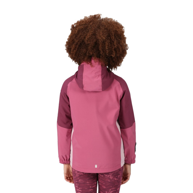 Regatta Kinderen/kinderen hydrate vii 3 in 1 waterdichte jas UTRG8217_violetamaranthhaze large