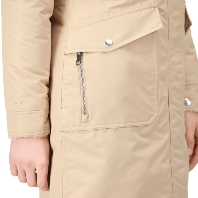 Regatta Dames romine waterdichte parka UTRG8115_moccasin large