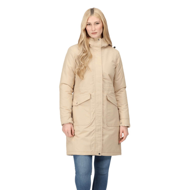 Regatta Dames romine waterdichte parka UTRG8115_moccasin large