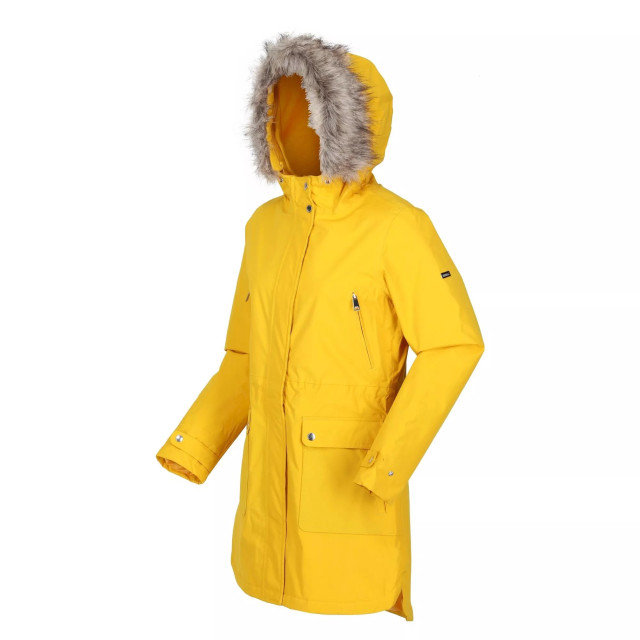 Regatta Dames sabinka parka met bontrand UTRG8148_sunset large