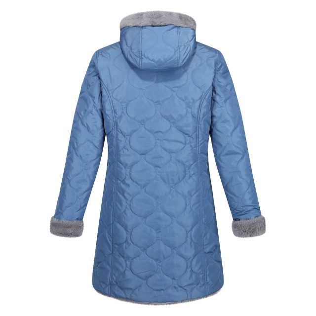 Regatta Dames caileigh omkeerbare parka UTRG8080_slatebluestormgrey large