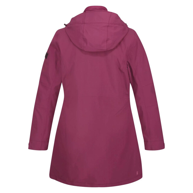 Regatta Dames denbury iii 2 in 1 waterdichte jas UTRG8147_amaranthhaze large