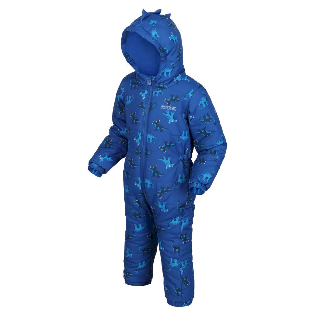 Regatta Kinder/kinderen penrose dinosaurus puddle suit UTRG8133_nauticalblue large