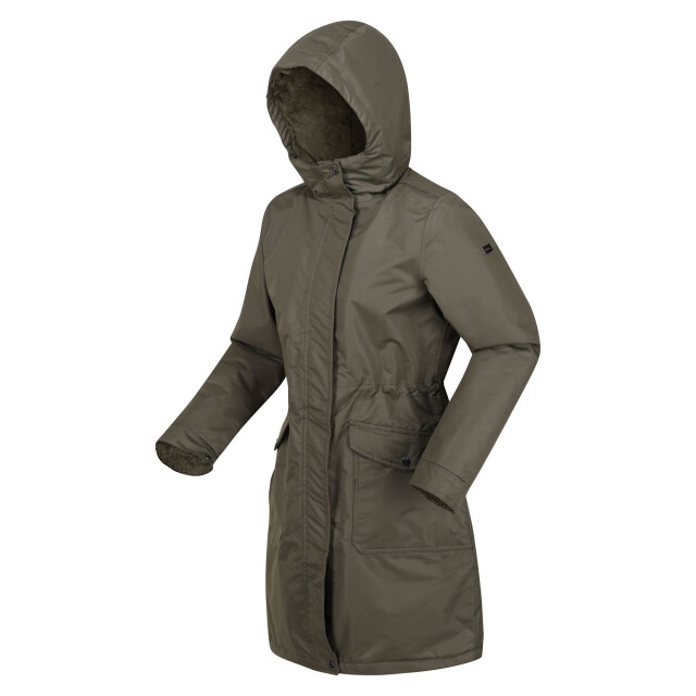 Regatta Dames romine waterdichte parka UTRG8115_darkkhaki large