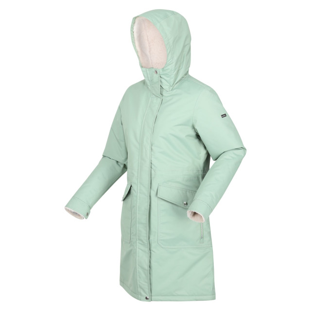 Regatta Dames romine waterdichte parka UTRG8115_basilgreen large