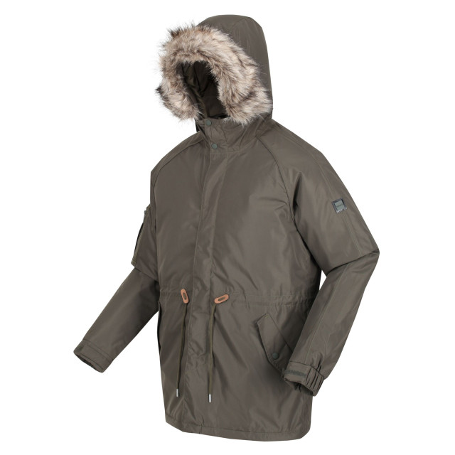 Regatta Heren salinger iii parka UTRG8113_darkkhaki large