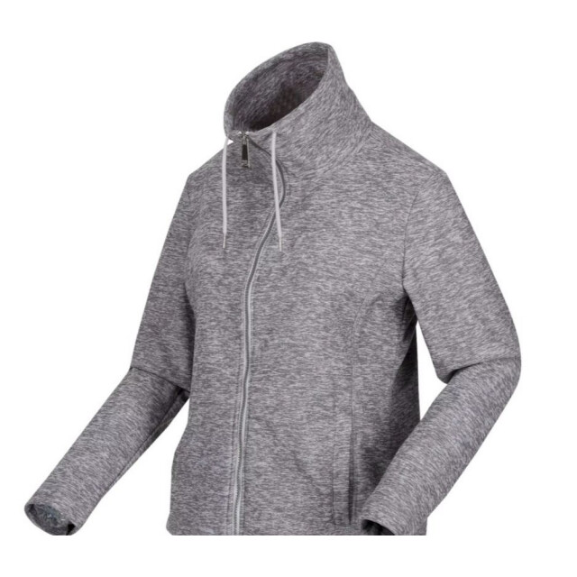 Regatta Dames kizmitt marl full zip fleece jacket UTRG8106_cyberspace large