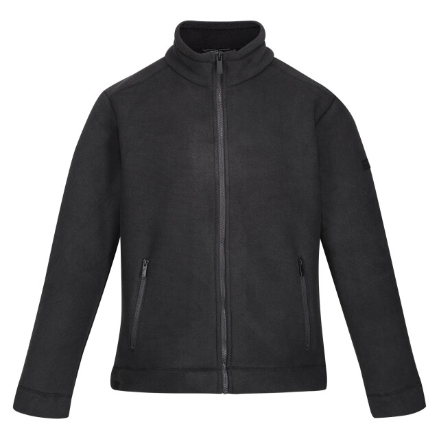 Regatta Heren garrian ii full zip fleece jacket UTRG8098_ashblack large