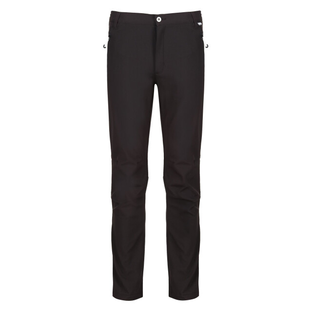 Regatta Grote buitenshuis heren avontuur tech geo ii windbestendige korte been softshell-broek UTRG805_black large