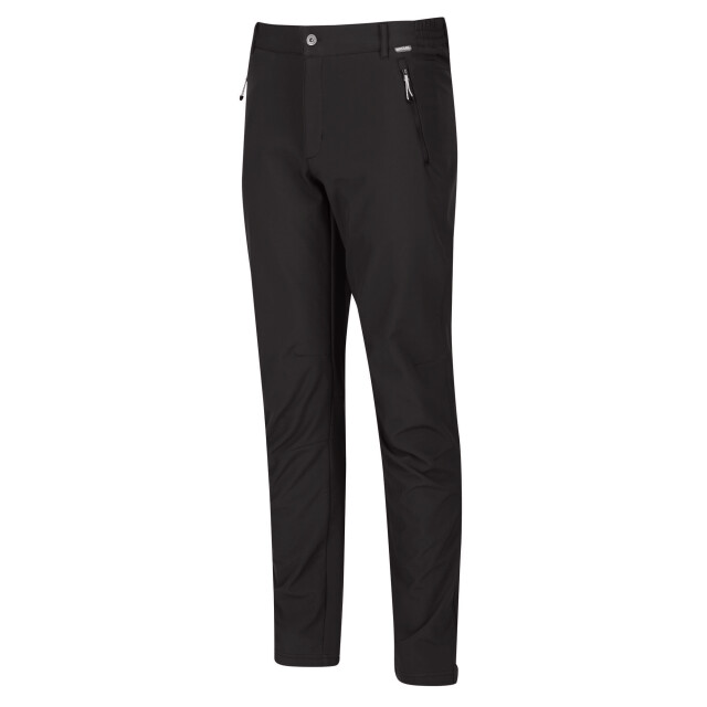 Regatta Grote buitenshuis heren avontuur tech geo ii windbestendige korte been softshell-broek UTRG805_black large
