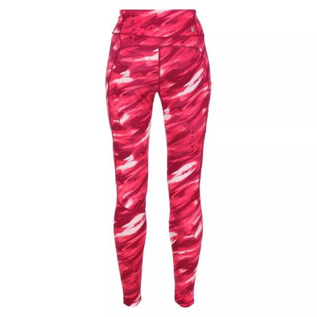 Regatta Dames holeen ii brush stroke leggings UTRG7851_wildplum large