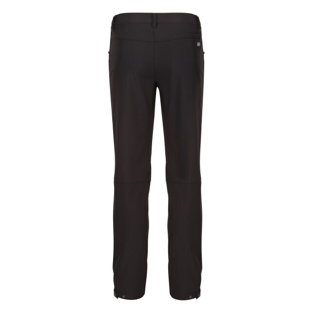 Regatta Grote buitenshuis heren avontuur tech geo ii windbestendige korte been softshell-broek UTRG805_black large
