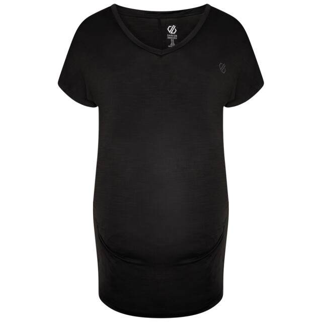 Dare2b Dames vigilant zwangerschap t-shirt UTRG7836_black large