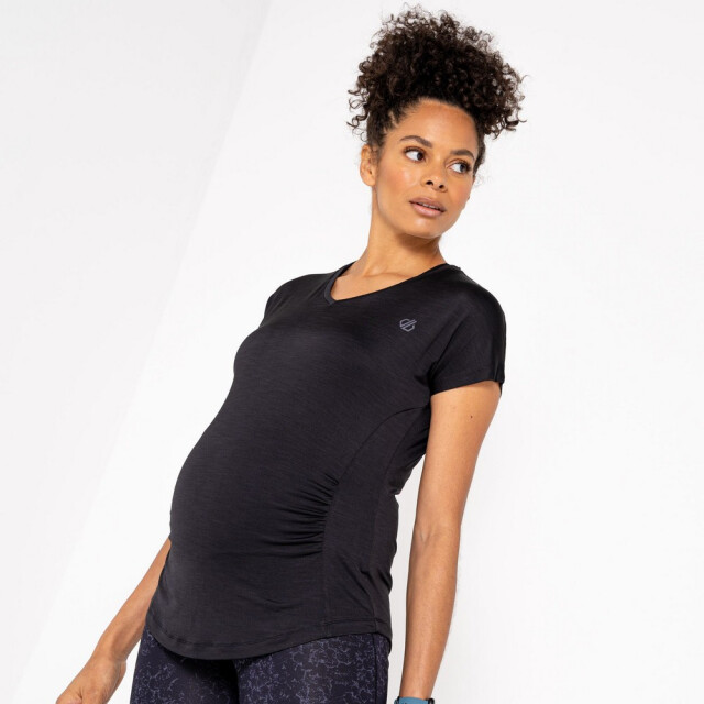 Dare2b Dames vigilant zwangerschap t-shirt UTRG7836_black large
