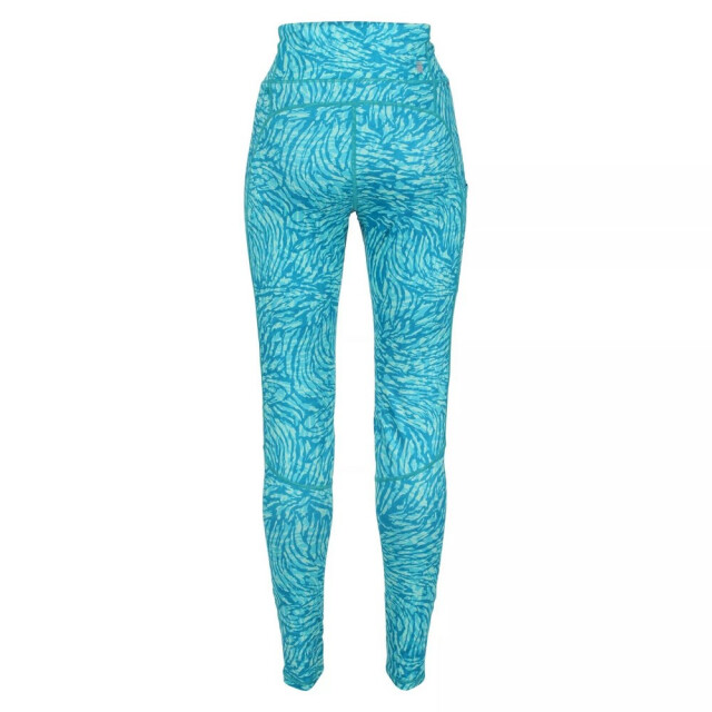 Regatta Dames holeen ii legging met dierenprint UTRG7839_enamelblue large