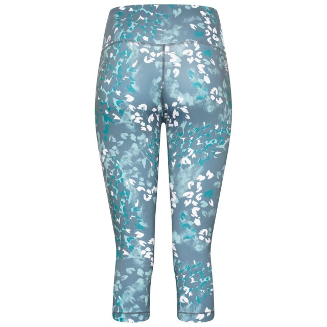 Dare2b Dames influential gerecycleerde 3/4 legging met dierenprint UTRG7899_cantongreen large
