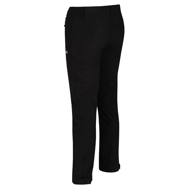 Regatta Grote buitenshuis heren avontuur tech geo ii windbestendige lange been softshell-broek UTRG803_black large