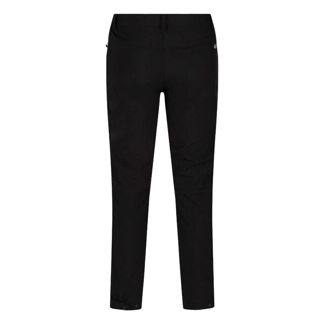 Regatta Grote buitenshuis heren avontuur tech geo ii windbestendige lange been softshell-broek UTRG803_black large