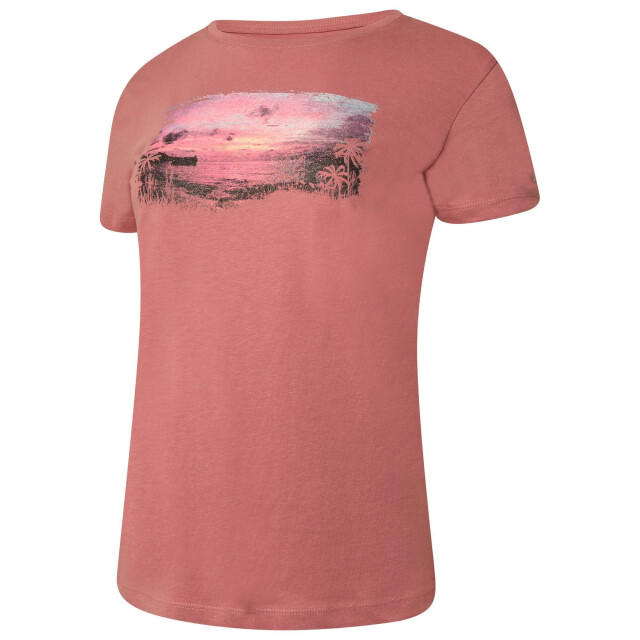 Dare2b Dames peace of mind t-shirt op het strand UTRG7738_mesarose large