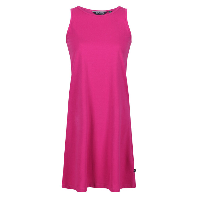 Regatta Dames kaimana effen swing jurk UTRG7716_fuchsia large