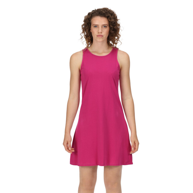 Regatta Dames kaimana effen swing jurk UTRG7716_fuchsia large