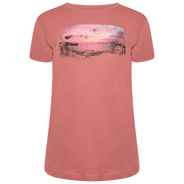 Dare2b Dames peace of mind t-shirt op het strand UTRG7738_mesarose large