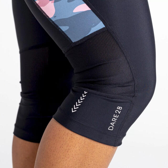 Dare2b Dames worldly gel capri leggings UTRG7621_blackpowderpink large