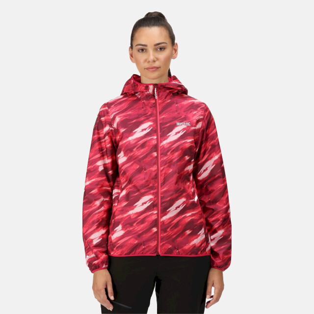 Regatta Dames serenton borstelstroke waterdichte jas UTRG7599_wildplum large