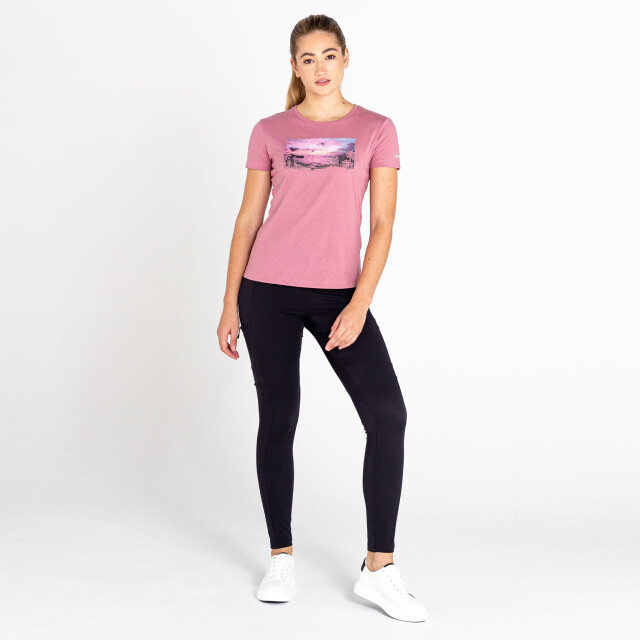 Dare2b Dames peace of mind t-shirt op het strand UTRG7738_mesarose large