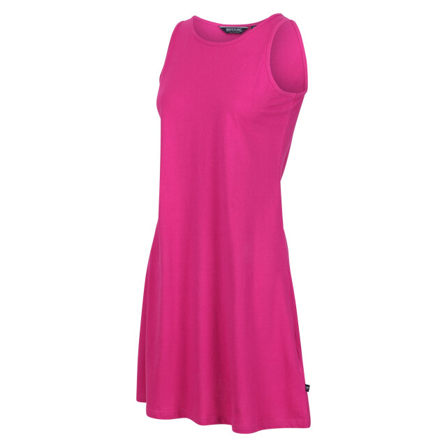 Regatta Dames kaimana effen swing jurk UTRG7716_fuchsia large