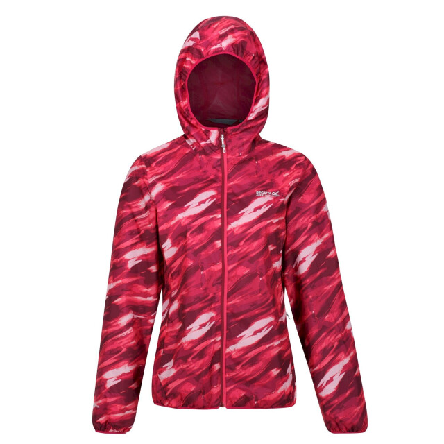 Regatta Dames serenton borstelstroke waterdichte jas UTRG7599_wildplum large