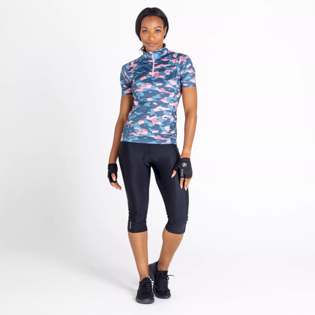 Dare2b Dames worldly gel capri leggings UTRG7621_blackpowderpink large
