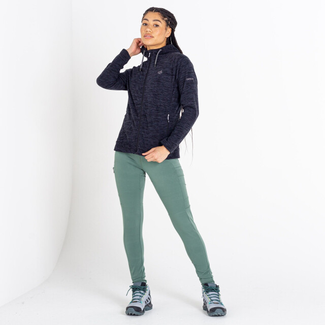 Dare2b Dames out & out marl full zip fleece jas UTRG7723_black large