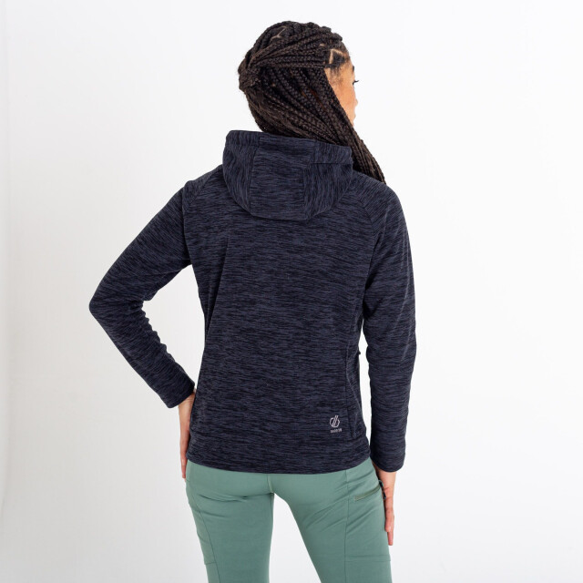 Dare2b Dames out & out marl full zip fleece jas UTRG7723_black large