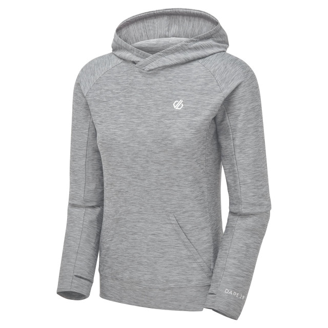 Dare2b Dames laura whitmore sprint city marl lichtgewicht hoodie UTRG7618_ashgrey large