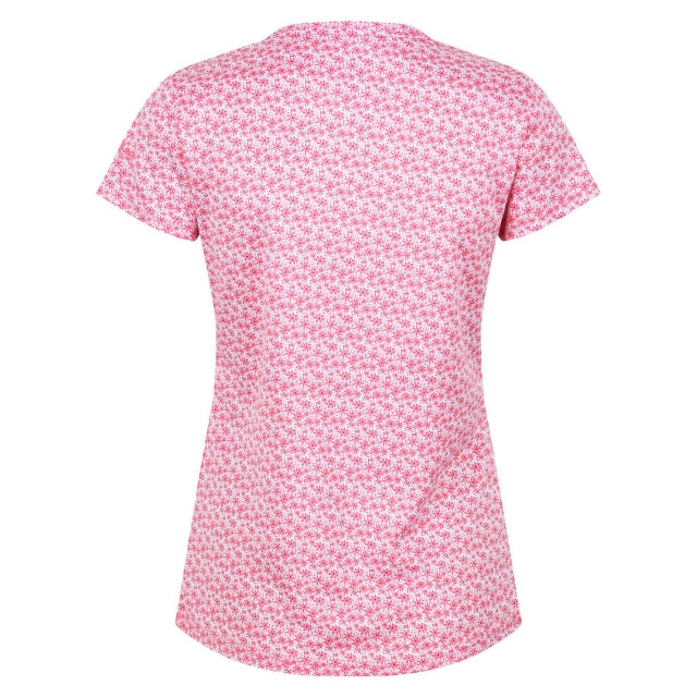 Regatta Dames fingal edition daisy t-shirt UTRG6871_tropicalpink large