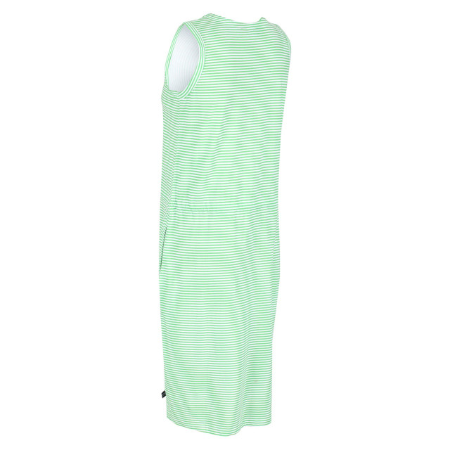 Regatta Dames fahari gestreepte shift vrijetijdskleding UTRG7534_vibrantgreenwhite large