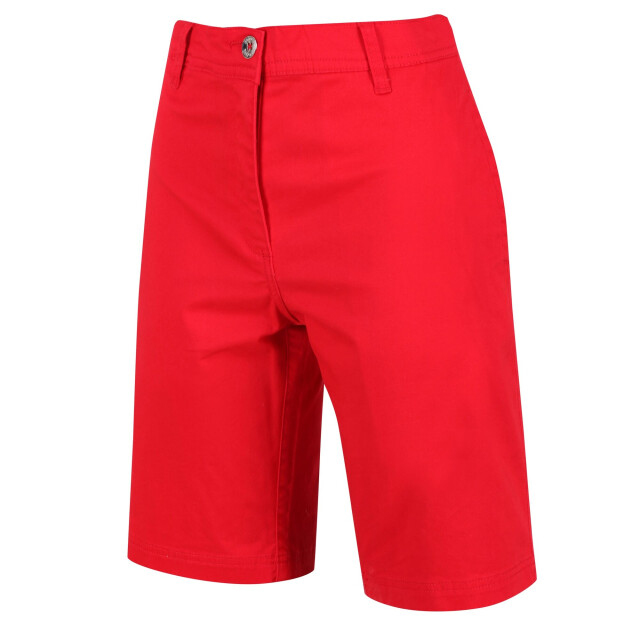 Regatta Dames salana chino shorts UTRG7487_truered large