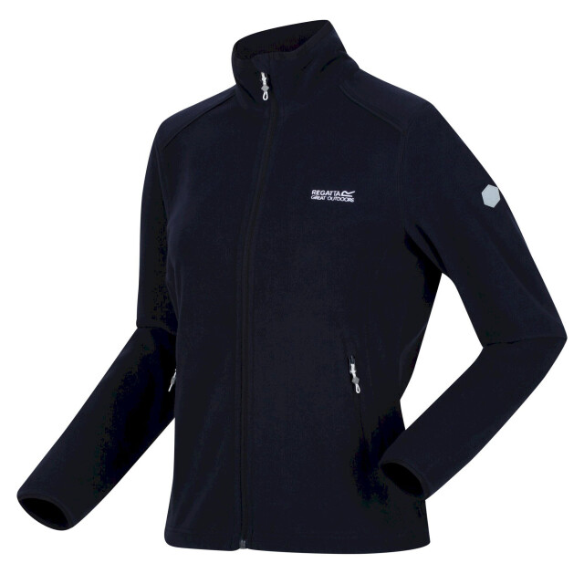 Regatta Dames floreo iv full zip fleece jas UTRG7390_navy large