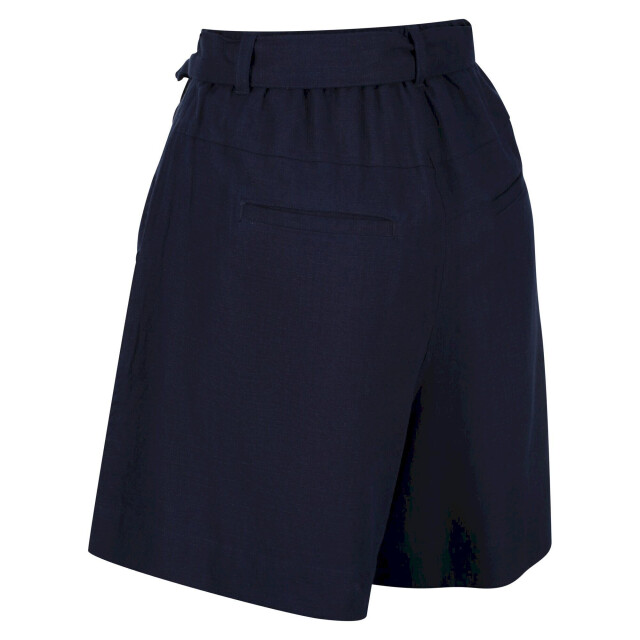 Regatta Dames sabela paper bag shorts UTRG7393_navy large