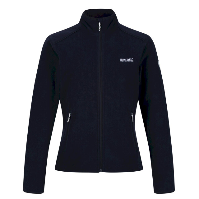 Regatta Dames floreo iv full zip fleece jas UTRG7390_navy large