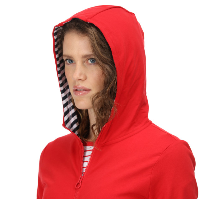 Regatta Dames bayarma full zip hoodie UTRG7410_truered large