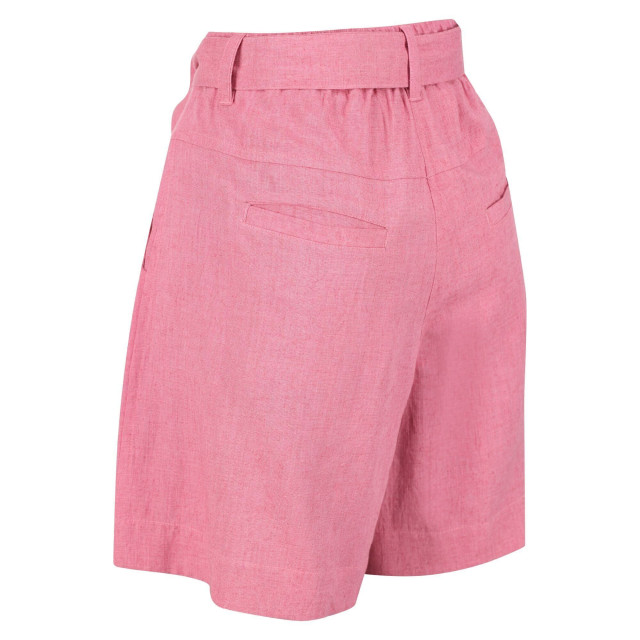 Regatta Dames sabela paper bag shorts UTRG7393_heatherrose large