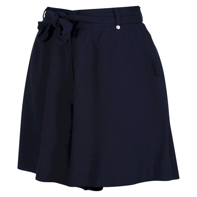 Regatta Dames sabela paper bag shorts UTRG7393_navy large