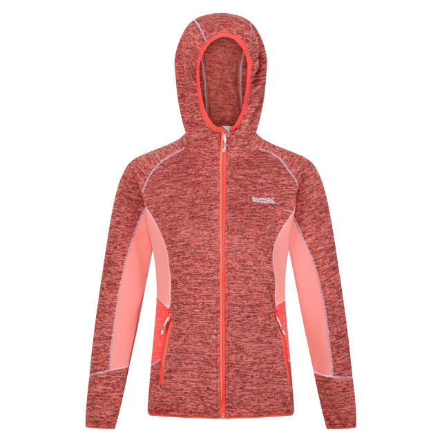 Regatta Dames walbury iii full zip fleece jas UTRG7308_fusioncoralneonpeach large