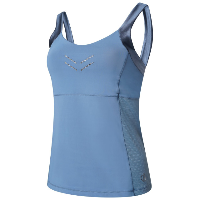 Dare2b Dames crystallize recycled fitted vest UTRG7369_bluestone large