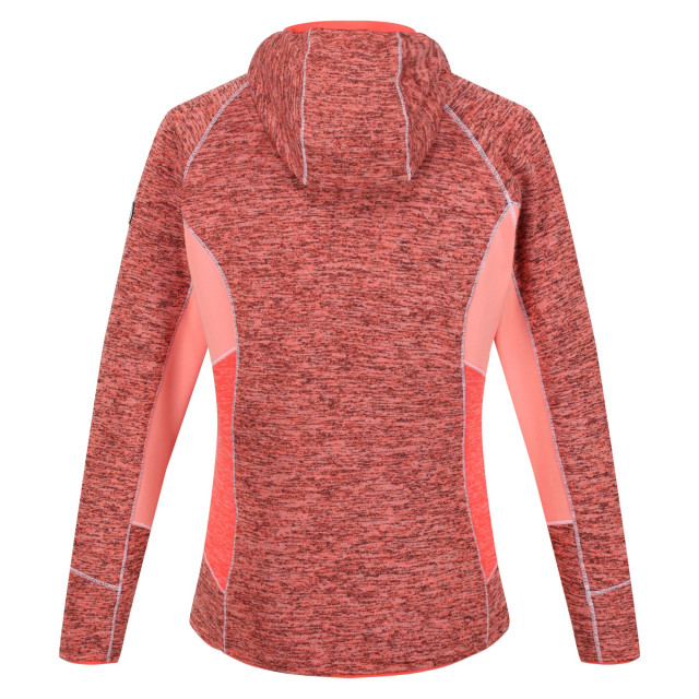 Regatta Dames walbury iii full zip fleece jas UTRG7308_fusioncoralneonpeach large