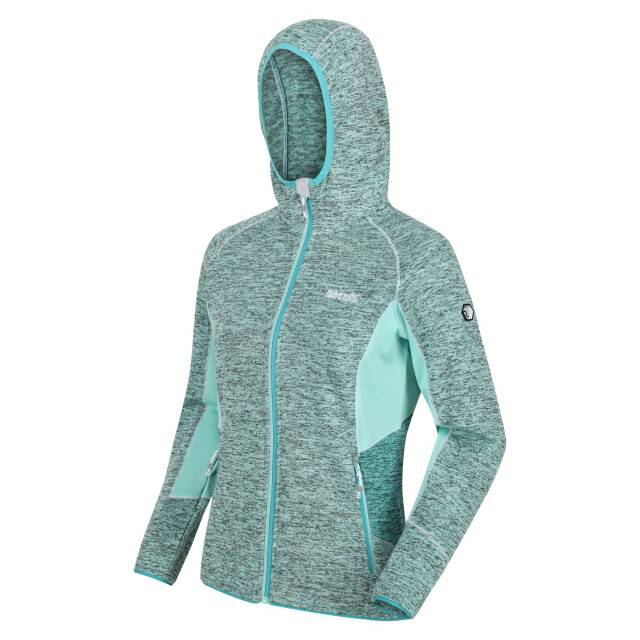 Regatta Dames walbury iii full zip fleece jas UTRG7308_oceanwaveturquoise large