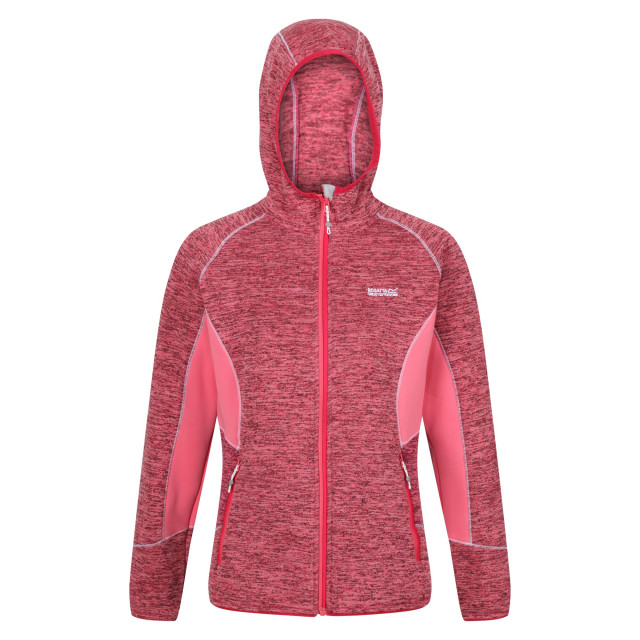 Regatta Dames walbury iii full zip fleece jas UTRG7308_tropicalpinkrethinkpink large