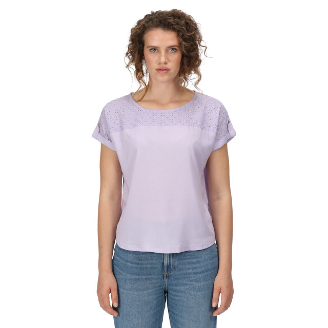 Regatta Dames jaida t-shirt UTRG7262_pastellilac large